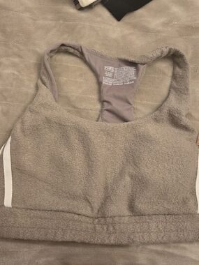 3 PINK Victoria's Secret Fleece Racerback Bralettes